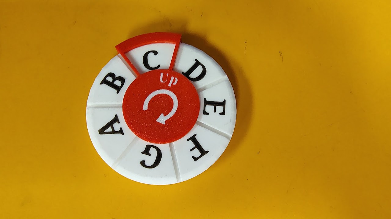 Note shower manipulative for highlighting scale degrees